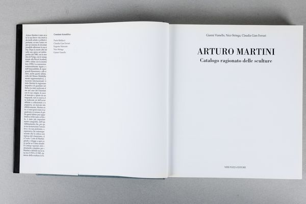 Arturo Martini : Arturo Martini. Catalogo ragionato delle sculture  - Asta Libri d'Artista e Cataloghi d'Arte - Associazione Nazionale - Case d'Asta italiane