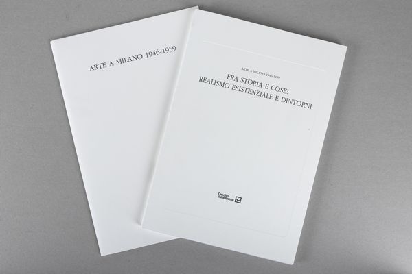 ARTISTI VARI : Arte a Milano 1946-1959  - Asta Libri d'Artista e Cataloghi d'Arte - Associazione Nazionale - Case d'Asta italiane
