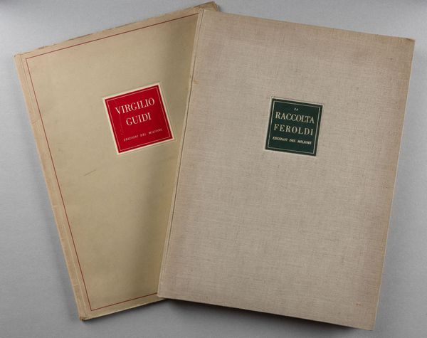 ARTISTI VARI : Virgilio Guidi/ La raccolta Feroldi  - Asta Libri d'Artista e Cataloghi d'Arte - Associazione Nazionale - Case d'Asta italiane