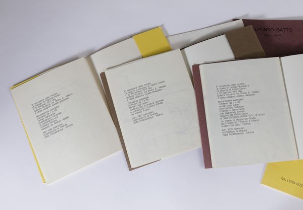 ARTISTI VARI : n. 8 cataloghi Galleria Rizzardi  - Asta Libri d'Artista e Cataloghi d'Arte - Associazione Nazionale - Case d'Asta italiane