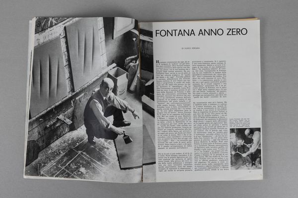 LUCIO FONTANA : Bellezza  - Asta Libri d'Artista e Cataloghi d'Arte - Associazione Nazionale - Case d'Asta italiane