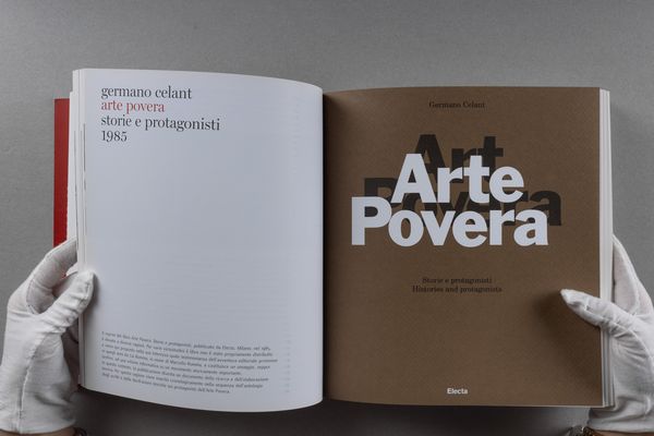 Germano Celant : Germano Celant. Arte povera, storia e storie  - Asta Libri d'Artista e Cataloghi d'Arte - Associazione Nazionale - Case d'Asta italiane