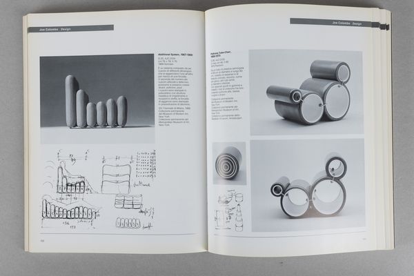 ARTISTI VARI : I Colombo. Joe Colombo (1930-1971) Gianni Colombo (1937-1993)  - Asta Libri d'Artista e Cataloghi d'Arte - Associazione Nazionale - Case d'Asta italiane