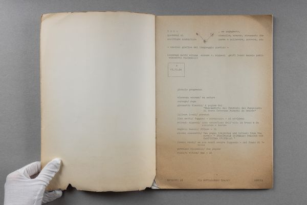 ARTISTI VARI : Tool. Quaderni di scrittura simbiotica  - Asta Libri d'Artista e Cataloghi d'Arte - Associazione Nazionale - Case d'Asta italiane