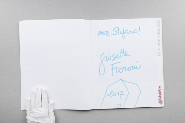 Giosetta Fioroni : Lotto composto da due cataloghi  - Asta Libri d'Artista e Cataloghi d'Arte - Associazione Nazionale - Case d'Asta italiane