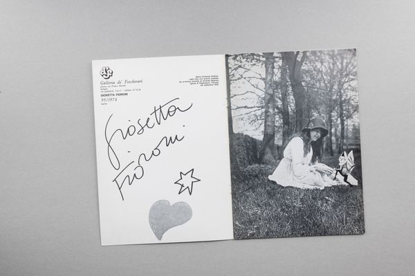 Giosetta Fioroni : Lotto composto da due cataloghi  - Asta Libri d'Artista e Cataloghi d'Arte - Associazione Nazionale - Case d'Asta italiane