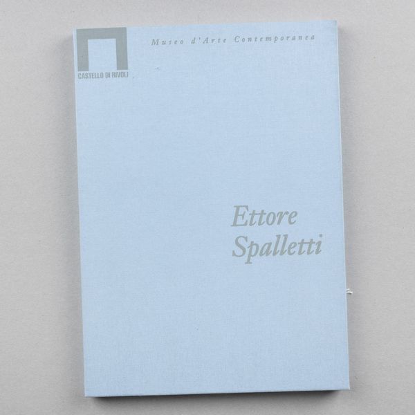 Ettore Spalletti : Ettore Spalletti  - Asta Libri d'Artista e Cataloghi d'Arte - Associazione Nazionale - Case d'Asta italiane