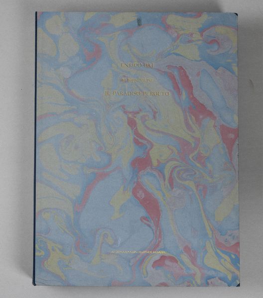 ENRICO BAJ : Il Paradiso perduto  - Asta Libri d'Artista e Cataloghi d'Arte - Associazione Nazionale - Case d'Asta italiane