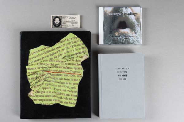 UGO CARREGA : Prototipo per multiplo mai realizzato  - Asta Libri d'Artista e Cataloghi d'Arte - Associazione Nazionale - Case d'Asta italiane