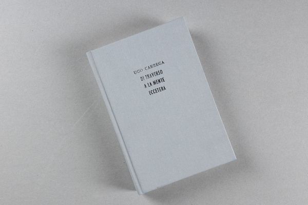 UGO CARREGA : Prototipo per multiplo mai realizzato  - Asta Libri d'Artista e Cataloghi d'Arte - Associazione Nazionale - Case d'Asta italiane