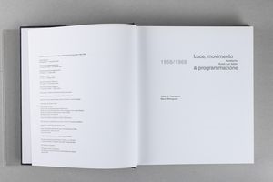 ALBERTO BIASI : Luce, movimento & programmazione 1958/1968.<BR>Kinetische kunt aus Italien  - Asta Libri d'Artista e Cataloghi d'Arte - Associazione Nazionale - Case d'Asta italiane