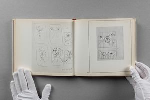 LUCIO FONTANA : Segno Antidisegno di Lucio Fontana  - Asta Libri d'Artista e Cataloghi d'Arte - Associazione Nazionale - Case d'Asta italiane