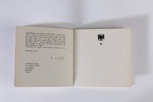 SERGIO DANGELO : Il culto della personalità  - Asta Libri d'Artista e Cataloghi d'Arte - Associazione Nazionale - Case d'Asta italiane