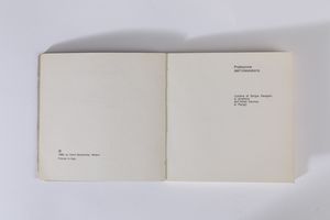 SERGIO DANGELO : Il culto della personalità  - Asta Libri d'Artista e Cataloghi d'Arte - Associazione Nazionale - Case d'Asta italiane