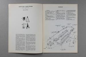 UGO LA PIETRA : Lo spazio audiovisivo Spazio reale - Spazio virtuale  - Asta Libri d'Artista e Cataloghi d'Arte - Associazione Nazionale - Case d'Asta italiane