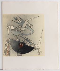 Wifredo Lam : Apostroph' apocalypse  - Asta Libri d'Artista e Cataloghi d'Arte - Associazione Nazionale - Case d'Asta italiane
