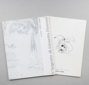 Giosetta Fioroni - Lotto composto da due cataloghi