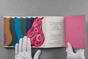 CONCETTO POZZATI : La pera è la pera  - Asta Libri d'Artista e Cataloghi d'Arte - Associazione Nazionale - Case d'Asta italiane