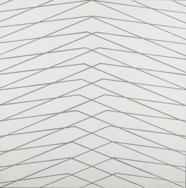 MORELLET FRANCOIS (n. 1926) : Senza titolo.  - Asta Asta 399 | GRAFICA MODERNA, FOTOGRAFIA E MULTIPLI D'AUTORE Online - Associazione Nazionale - Case d'Asta italiane