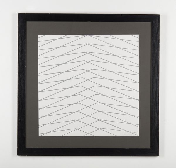 MORELLET FRANCOIS (n. 1926) : Senza titolo.  - Asta Asta 399 | GRAFICA MODERNA, FOTOGRAFIA E MULTIPLI D'AUTORE Online - Associazione Nazionale - Case d'Asta italiane