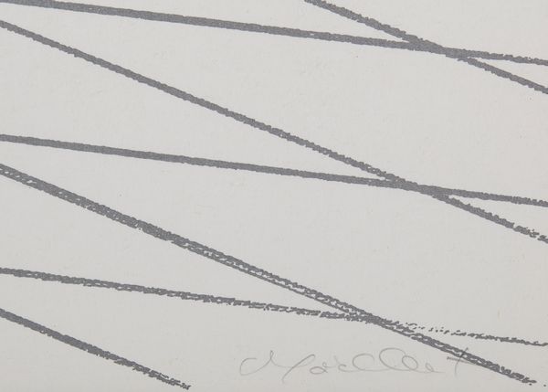 MORELLET FRANCOIS (n. 1926) : Senza titolo.  - Asta Asta 399 | GRAFICA MODERNA, FOTOGRAFIA E MULTIPLI D'AUTORE Online - Associazione Nazionale - Case d'Asta italiane