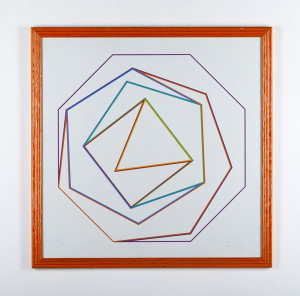 BILL MAX (1908 - 1994) : Variaton n.14.  - Asta Asta 399 | GRAFICA MODERNA, FOTOGRAFIA E MULTIPLI D'AUTORE Online - Associazione Nazionale - Case d'Asta italiane