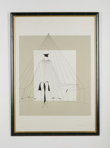 LYNN CHADWICK (1914 - 2003) : One standing figure.  - Asta Asta 399 | GRAFICA MODERNA, FOTOGRAFIA E MULTIPLI D'AUTORE Online - Associazione Nazionale - Case d'Asta italiane