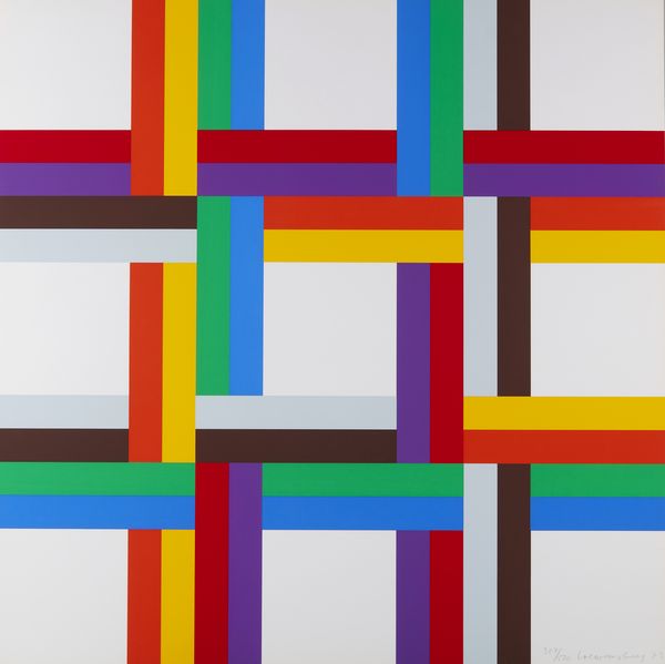 LOEWENSBERG VERENA (1912 - 1986) : Composizione.  - Asta Asta 399 | GRAFICA MODERNA, FOTOGRAFIA E MULTIPLI D'AUTORE Online - Associazione Nazionale - Case d'Asta italiane