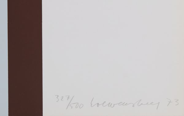 LOEWENSBERG VERENA (1912 - 1986) : Composizione.  - Asta Asta 399 | GRAFICA MODERNA, FOTOGRAFIA E MULTIPLI D'AUTORE Online - Associazione Nazionale - Case d'Asta italiane