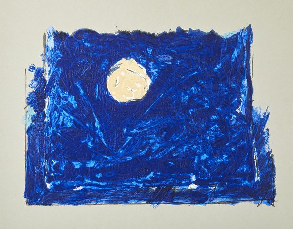 SCHIFANO MARIO (1934 - 1998) : Luna.  - Asta Asta 399 | GRAFICA MODERNA, FOTOGRAFIA E MULTIPLI D'AUTORE Online - Associazione Nazionale - Case d'Asta italiane