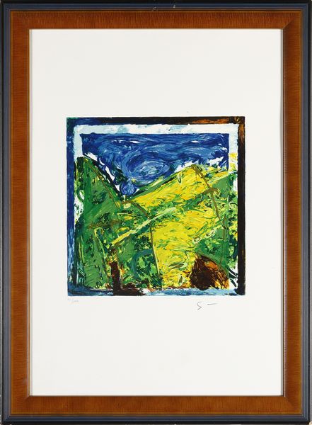 SCHIFANO MARIO (1934 - 1998) : Senza titolo.  - Asta Asta 399 | GRAFICA MODERNA, FOTOGRAFIA E MULTIPLI D'AUTORE Online - Associazione Nazionale - Case d'Asta italiane