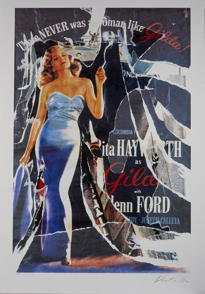 ROTELLA MIMMO (1918 - 2006) : Gilda.  - Asta Asta 399 | GRAFICA MODERNA, FOTOGRAFIA E MULTIPLI D'AUTORE Online - Associazione Nazionale - Case d'Asta italiane