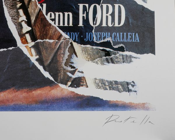 ROTELLA MIMMO (1918 - 2006) : Gilda.  - Asta Asta 399 | GRAFICA MODERNA, FOTOGRAFIA E MULTIPLI D'AUTORE Online - Associazione Nazionale - Case d'Asta italiane