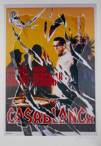 ROTELLA MIMMO (1918 - 2006) : Casablanca.  - Asta Asta 399 | GRAFICA MODERNA, FOTOGRAFIA E MULTIPLI D'AUTORE Online - Associazione Nazionale - Case d'Asta italiane
