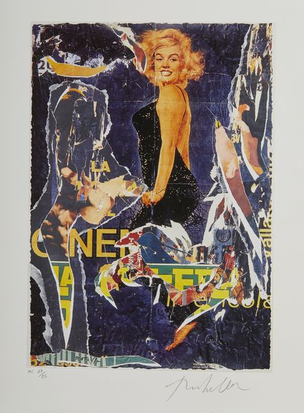 ROTELLA MIMMO (1918 - 2006) : Bellezza eterna.  - Asta Asta 399 | GRAFICA MODERNA, FOTOGRAFIA E MULTIPLI D'AUTORE Online - Associazione Nazionale - Case d'Asta italiane