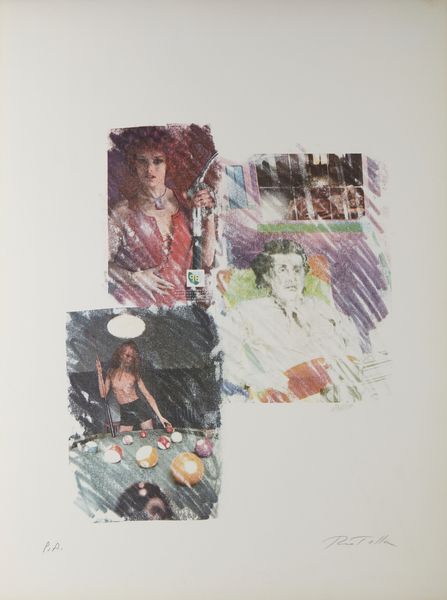 ROTELLA MIMMO (1918 - 2006) : Senza titolo.  - Asta Asta 399 | GRAFICA MODERNA, FOTOGRAFIA E MULTIPLI D'AUTORE Online - Associazione Nazionale - Case d'Asta italiane