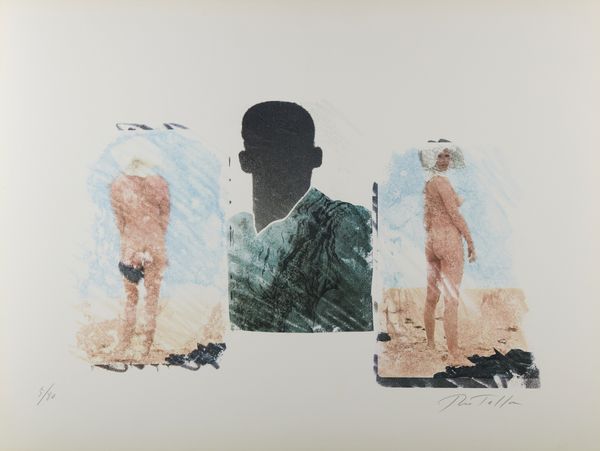 ROTELLA MIMMO (1918 - 2006) : Senza titolo.  - Asta Asta 399 | GRAFICA MODERNA, FOTOGRAFIA E MULTIPLI D'AUTORE Online - Associazione Nazionale - Case d'Asta italiane