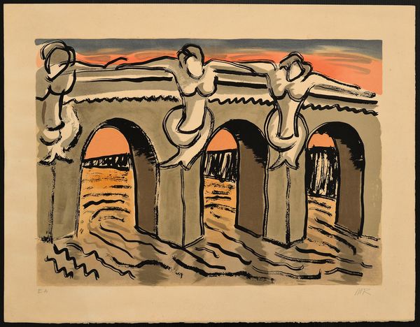 MAN RAY  (1890 - 1976) : Le Pont Neuf.  - Asta Asta 399 | GRAFICA MODERNA, FOTOGRAFIA E MULTIPLI D'AUTORE Online - Associazione Nazionale - Case d'Asta italiane