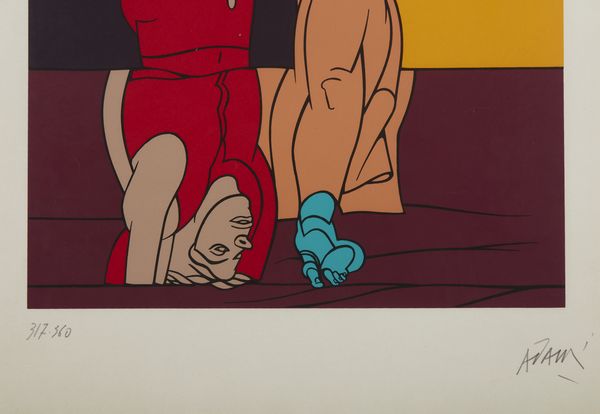 ADAMI VALERIO (n. 1935) : Senza titolo.  - Asta Asta 399 | GRAFICA MODERNA, FOTOGRAFIA E MULTIPLI D'AUTORE Online - Associazione Nazionale - Case d'Asta italiane