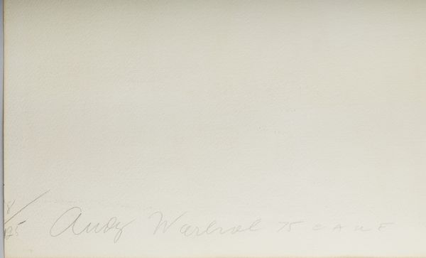 WARHOL ANDY (1928 - 1987) : Ladies and gentlemen.  - Asta Asta 399 | GRAFICA MODERNA, FOTOGRAFIA E MULTIPLI D'AUTORE Online - Associazione Nazionale - Case d'Asta italiane
