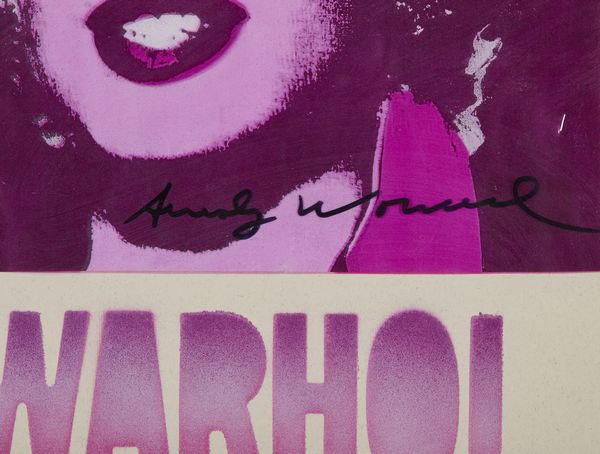 WARHOL ANDY (1928 - 1987) : (ATT.TO) . Marilyn.  - Asta Asta 399 | GRAFICA MODERNA, FOTOGRAFIA E MULTIPLI D'AUTORE Online - Associazione Nazionale - Case d'Asta italiane