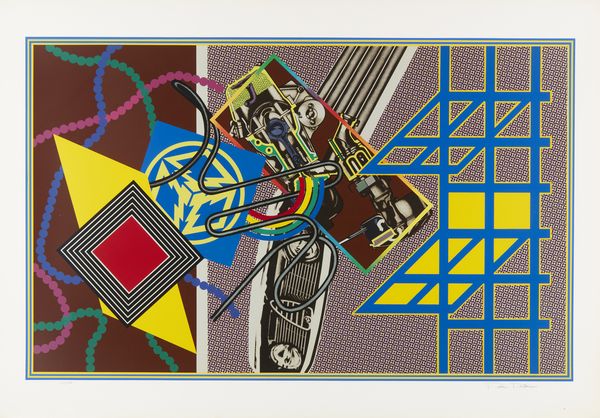 PHILLIPS PETER (n. 1939) : Custom painting n�8.  - Asta Asta 399 | GRAFICA MODERNA, FOTOGRAFIA E MULTIPLI D'AUTORE Online - Associazione Nazionale - Case d'Asta italiane