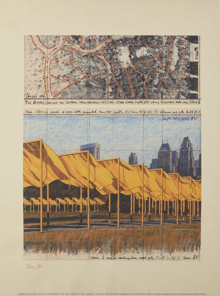 CHRISTO' (n. 1935) & JEANNE-CLAUDE (1935 - 2009) : The Gates, N.Y. 1996.  - Asta Asta 399 | GRAFICA MODERNA, FOTOGRAFIA E MULTIPLI D'AUTORE Online - Associazione Nazionale - Case d'Asta italiane