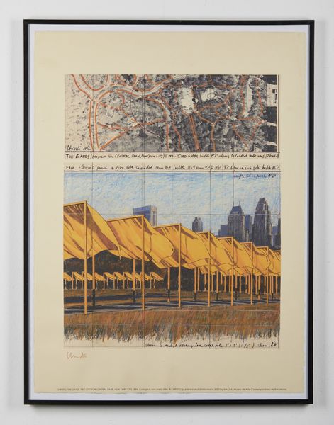 CHRISTO' (n. 1935) & JEANNE-CLAUDE (1935 - 2009) : The Gates, N.Y. 1996.  - Asta Asta 399 | GRAFICA MODERNA, FOTOGRAFIA E MULTIPLI D'AUTORE Online - Associazione Nazionale - Case d'Asta italiane