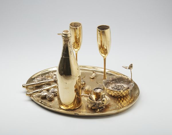 SPOERRI DANIEL (n. 1930) : L'heure bleue.  - Asta Asta 399 | GRAFICA MODERNA, FOTOGRAFIA E MULTIPLI D'AUTORE Online - Associazione Nazionale - Case d'Asta italiane