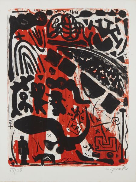 PENCK A.R. (n. 1939) : Homage to Beuys.  - Asta Asta 399 | GRAFICA MODERNA, FOTOGRAFIA E MULTIPLI D'AUTORE Online - Associazione Nazionale - Case d'Asta italiane