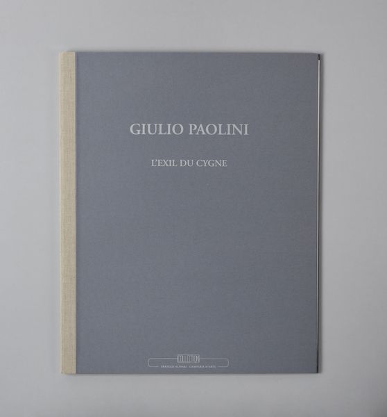 PAOLINI GIULIO (n. 1940) : L'exile du cigne.  - Asta Asta 399 | GRAFICA MODERNA, FOTOGRAFIA E MULTIPLI D'AUTORE Online - Associazione Nazionale - Case d'Asta italiane