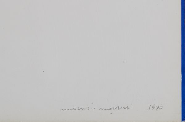MOCHETTI MAURIZIO (n. 1940) : Colpo di Balestra.  - Asta Asta 399 | GRAFICA MODERNA, FOTOGRAFIA E MULTIPLI D'AUTORE Online - Associazione Nazionale - Case d'Asta italiane