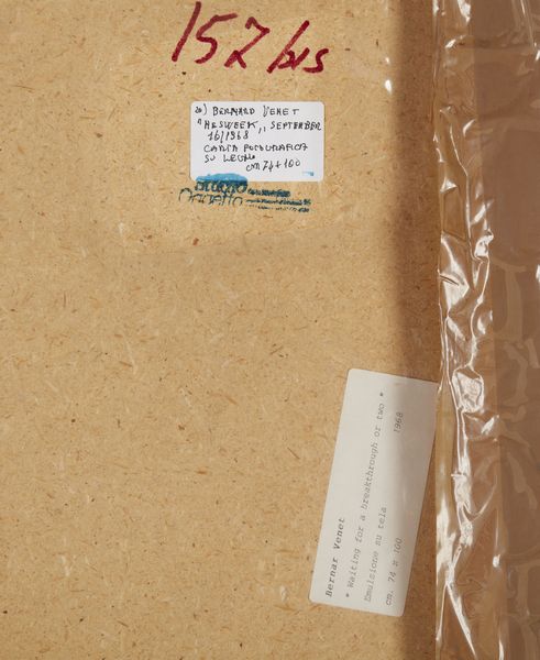 VENET BERNAR (n. 1941) : Waiting for a breakthough or two.  - Asta Asta 399 | GRAFICA MODERNA, FOTOGRAFIA E MULTIPLI D'AUTORE Online - Associazione Nazionale - Case d'Asta italiane