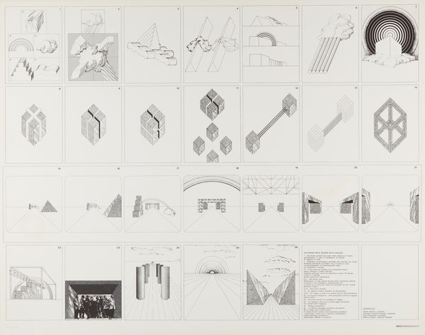 SUPERSTUDIO : Un viaggio nelle regioni della ragione.  - Asta Asta 399 | GRAFICA MODERNA, FOTOGRAFIA E MULTIPLI D'AUTORE Online - Associazione Nazionale - Case d'Asta italiane